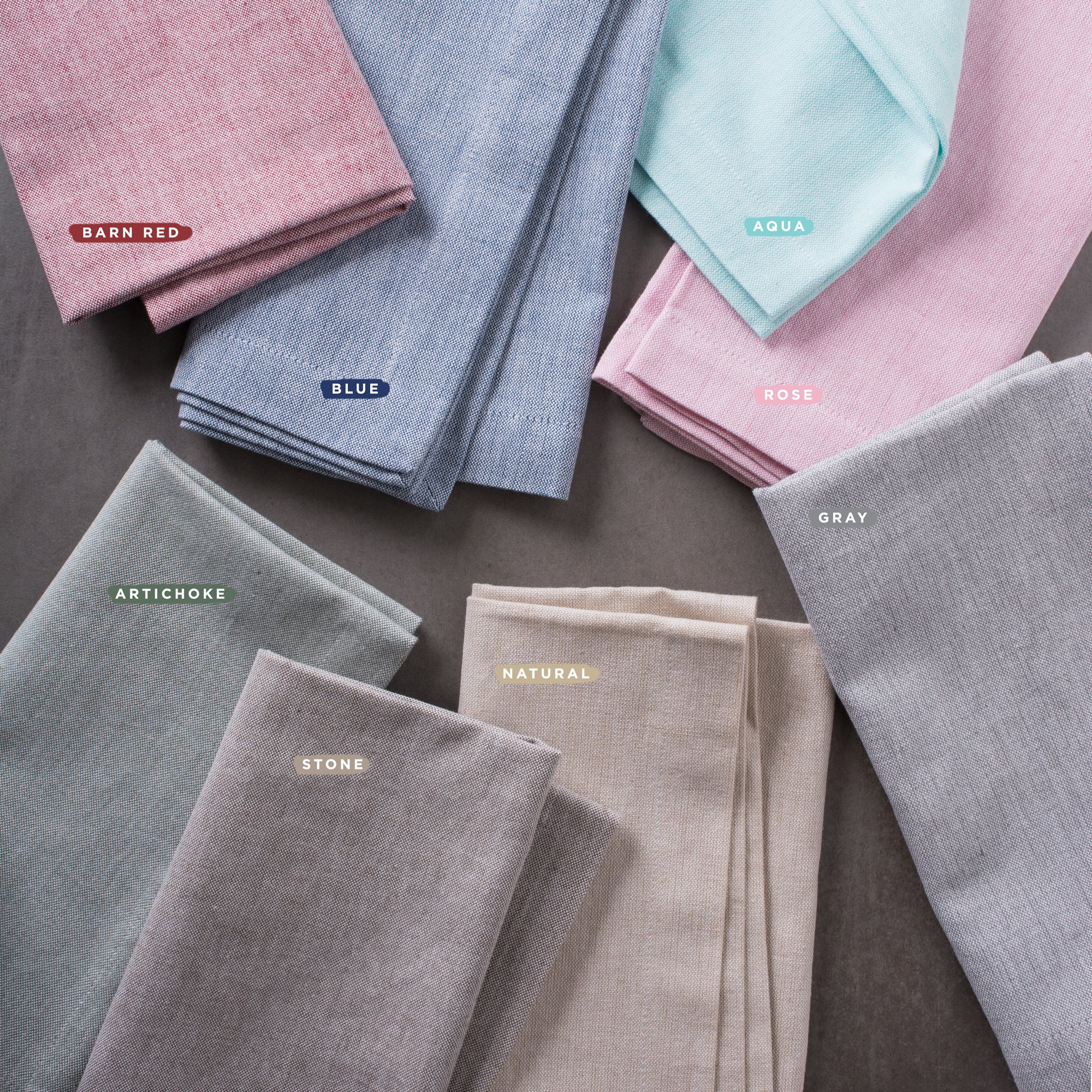 DII 100% Cotton Solid Chambray Kitchen Set, Oven Mitts, Rose, 2 Piece - Image 7