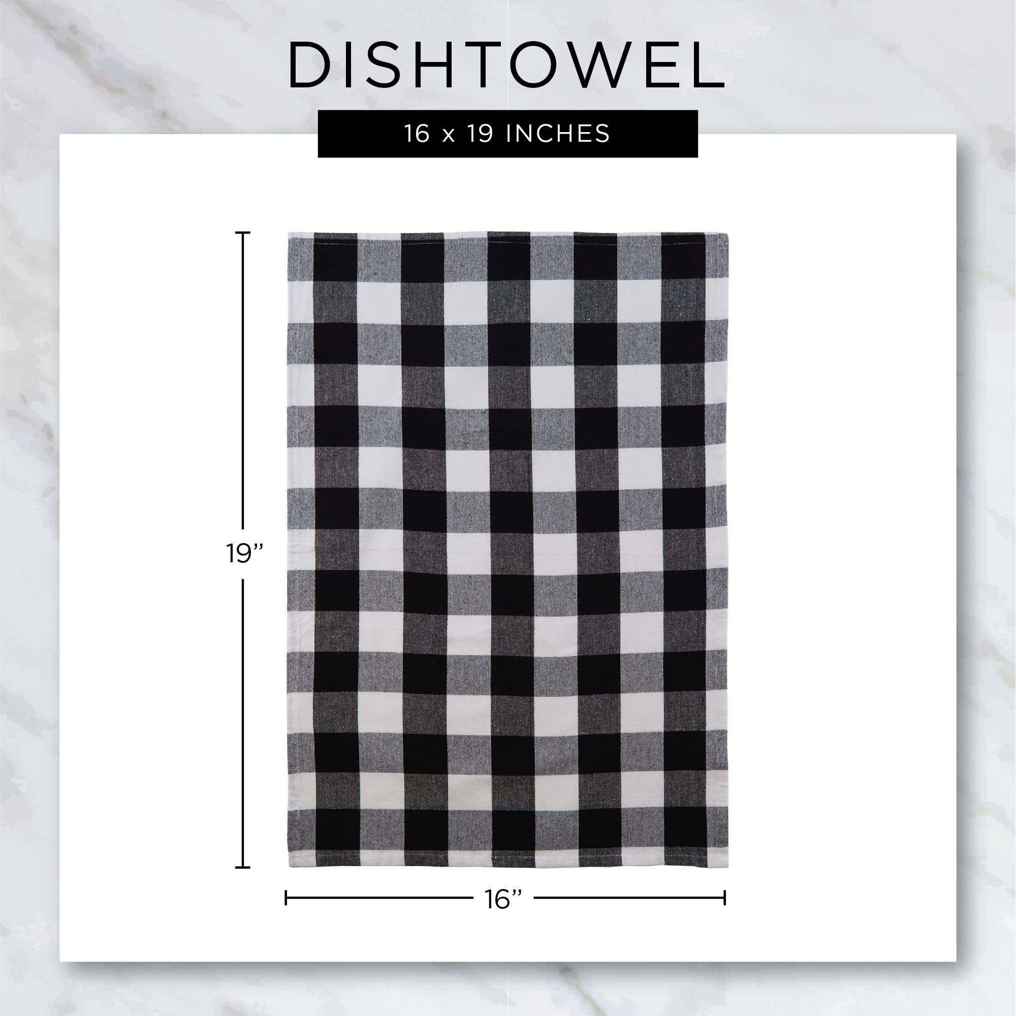 DII Basic Barmop Collection Multi-Purpose Cleaning, Dishtowel Set, Patriotic, 4 Piece - Image 7
