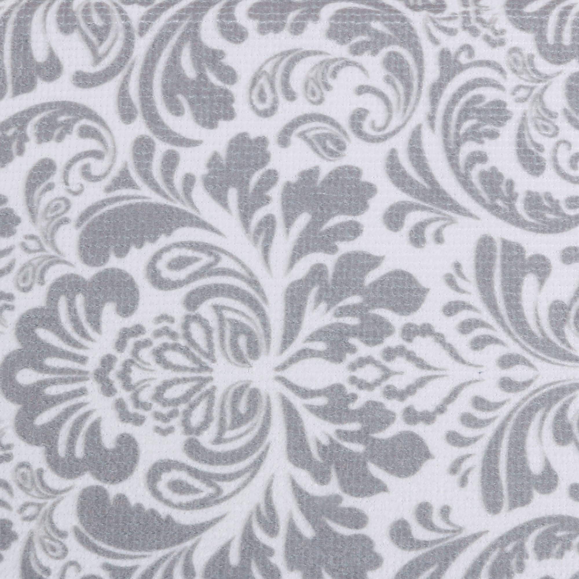 DII Cleaning Collection Multi-Purpose Microfiber, Gray Damask, Dishtowel Set - Image 11
