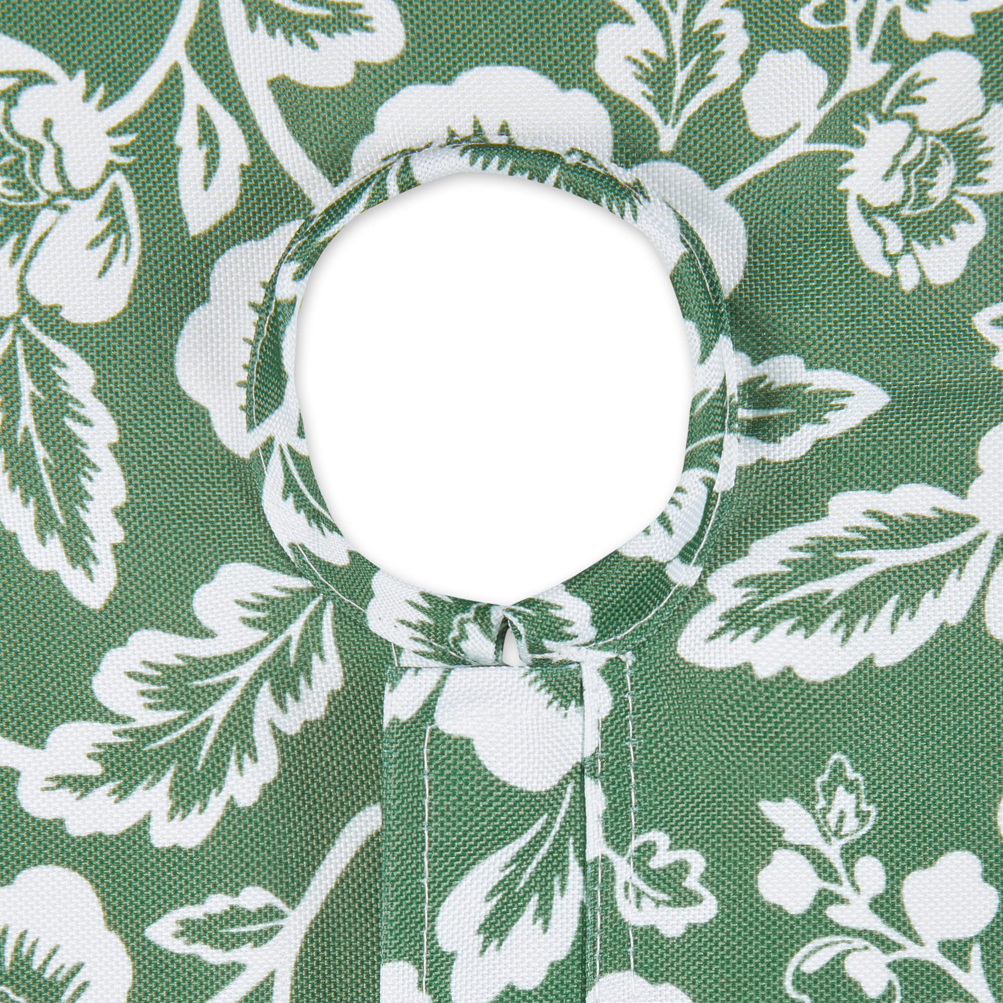DII Floral Outdoor Zippered Tabletop Collection, Water Resistant, Tablecloth, 60 x 120, Artichoke Green - Image 3