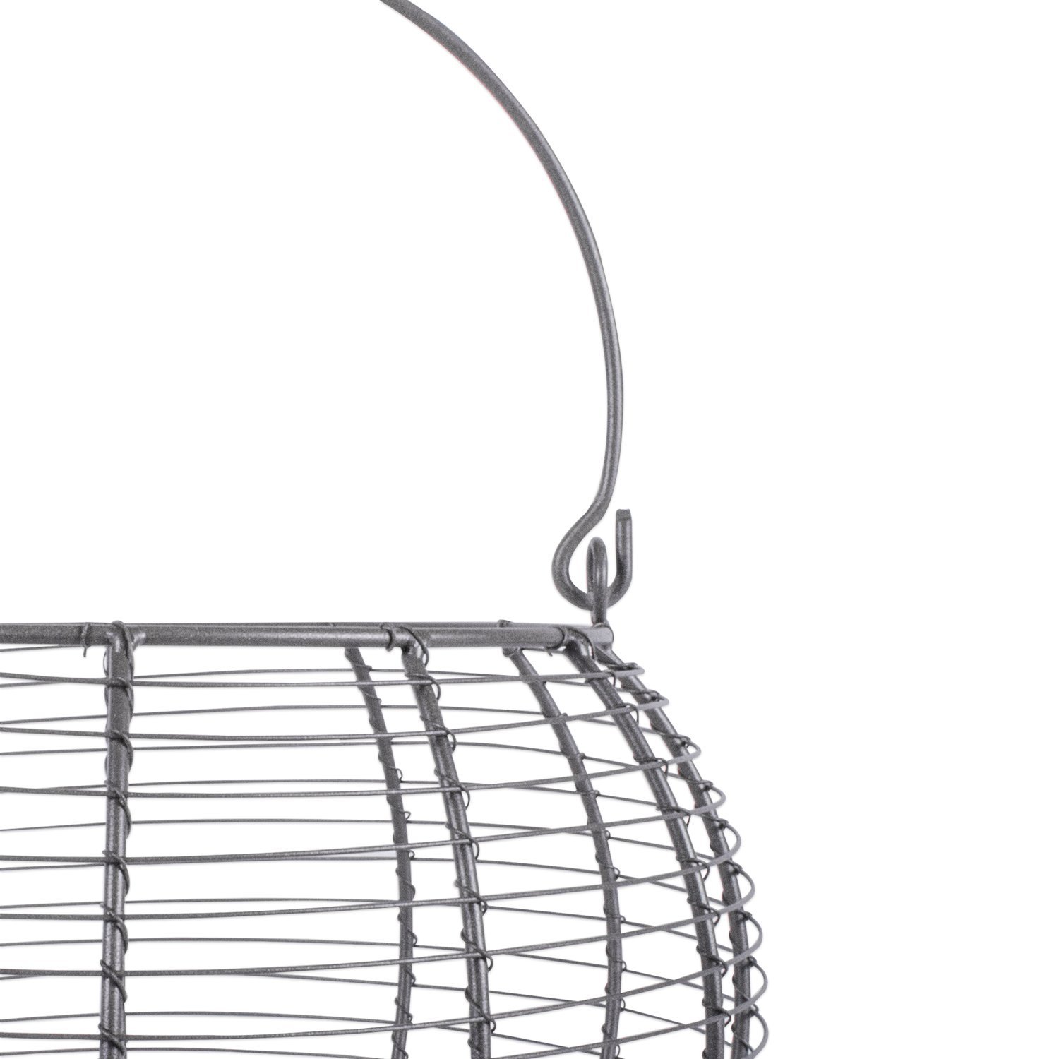 DII Vintage Wire Storage Baskets, Egg Basket Set, Rustic 3 Piece - Image 3