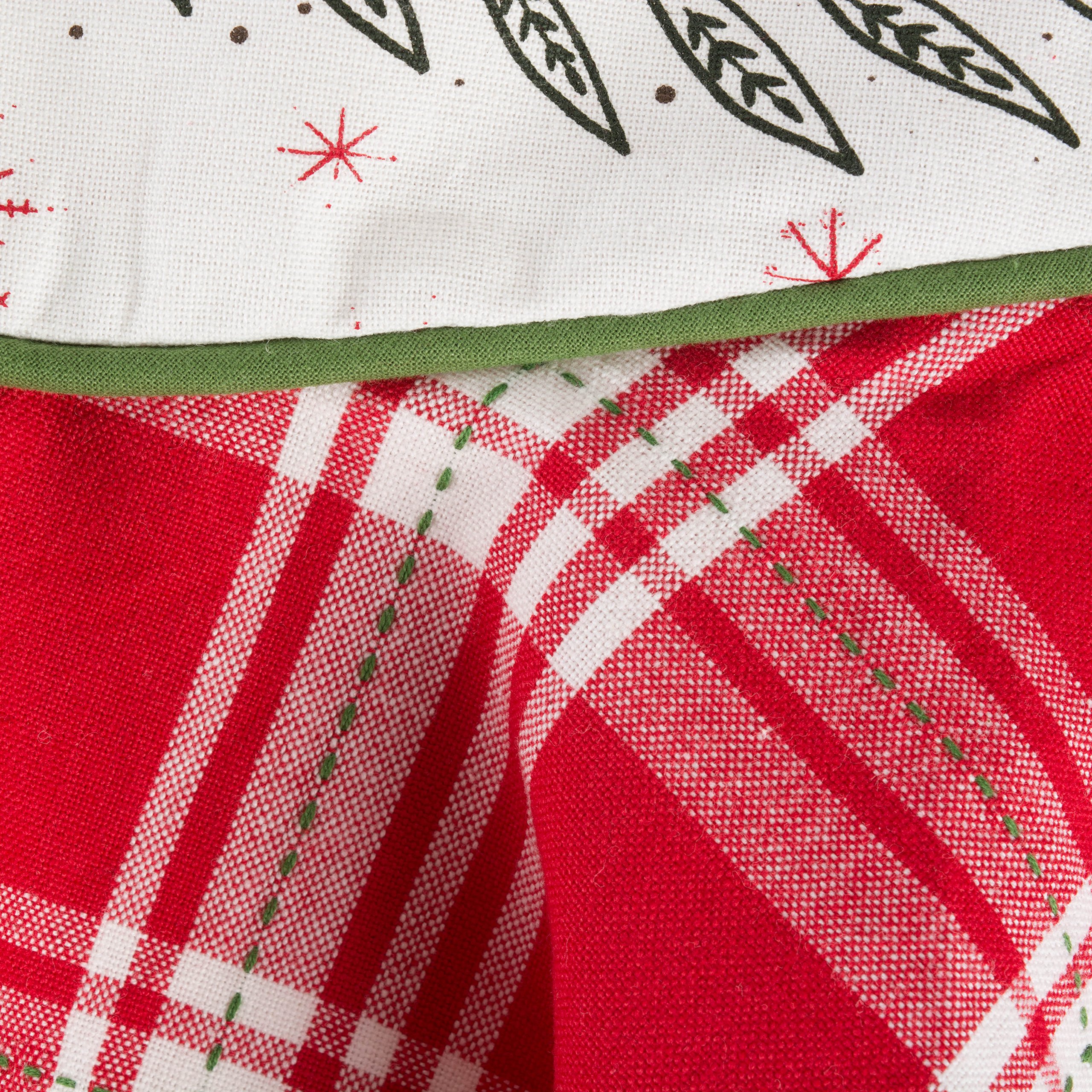 DII Women's Christmas Kitchen Apron Adjustable Adult Size for Cooking, Baking, Crafting & Entertaining - Image 3